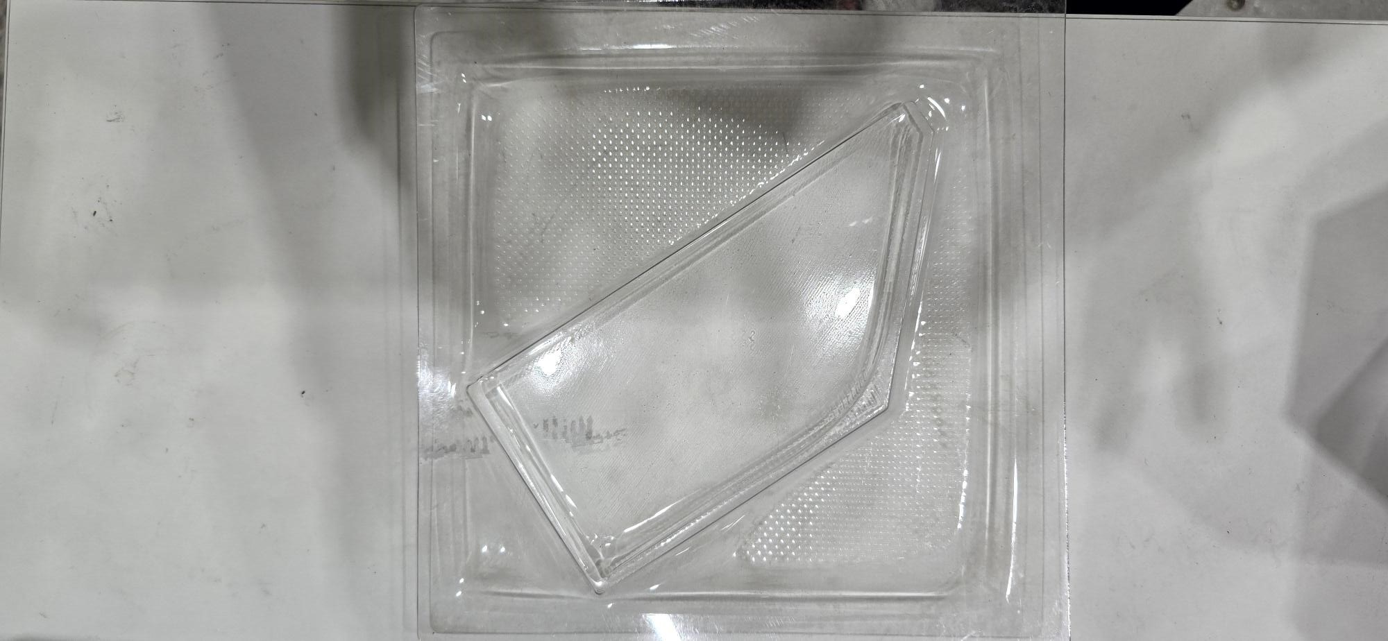 Vacuum-formed cover and buck test-fit